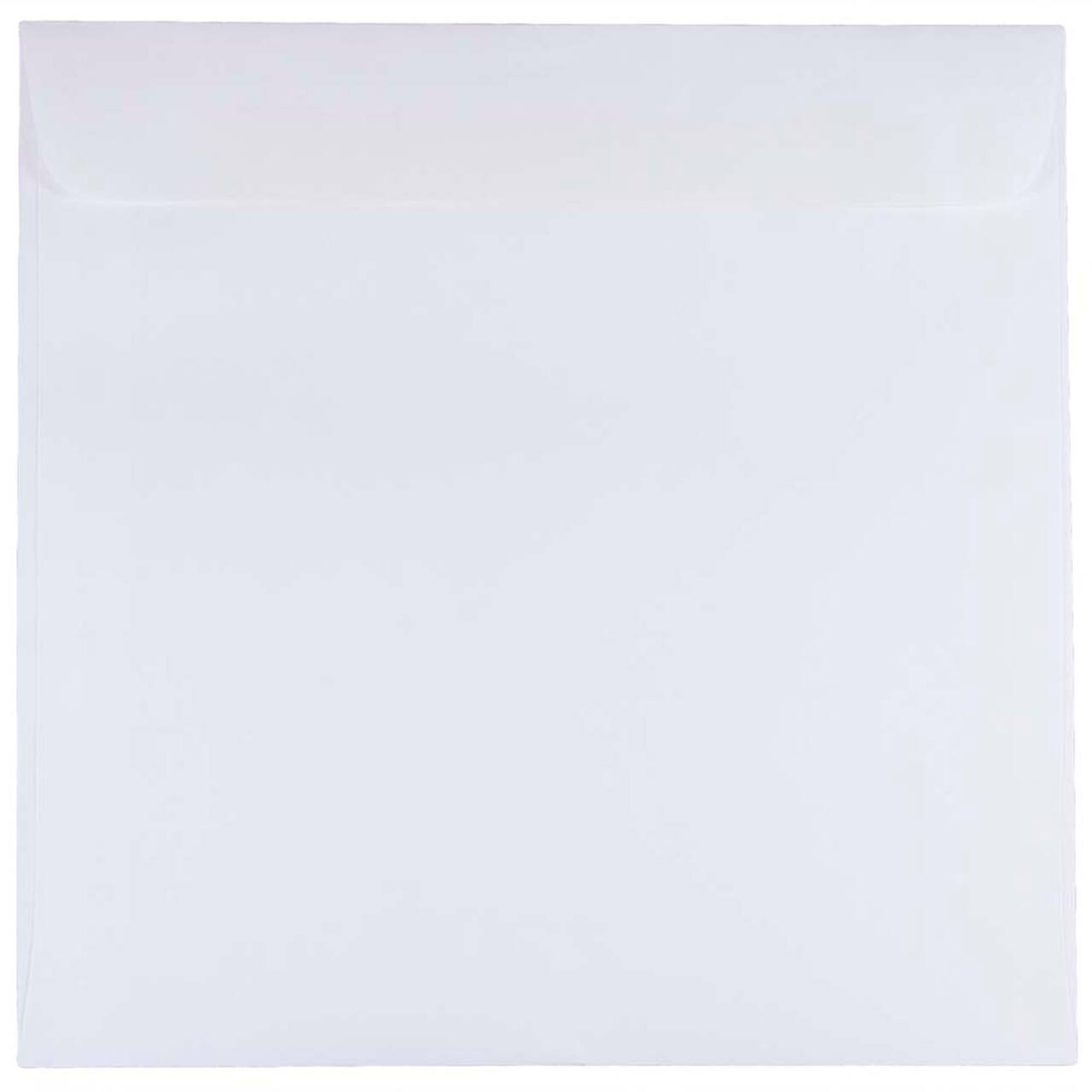 JAM Paper 8.5" x 8.5" White Square Invitation Envelopes